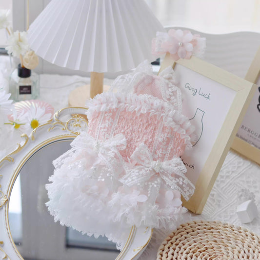 Summer | Lace Princess Style Pet Tutu Dress - Customizable