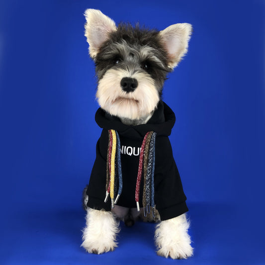 Slogan Lucky Dog Fashion Hoodie