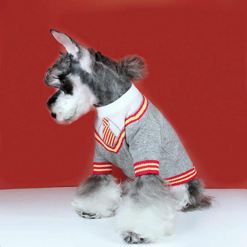 Costume Gentleman Suit and Tie Sweater | For Cats and Dogs