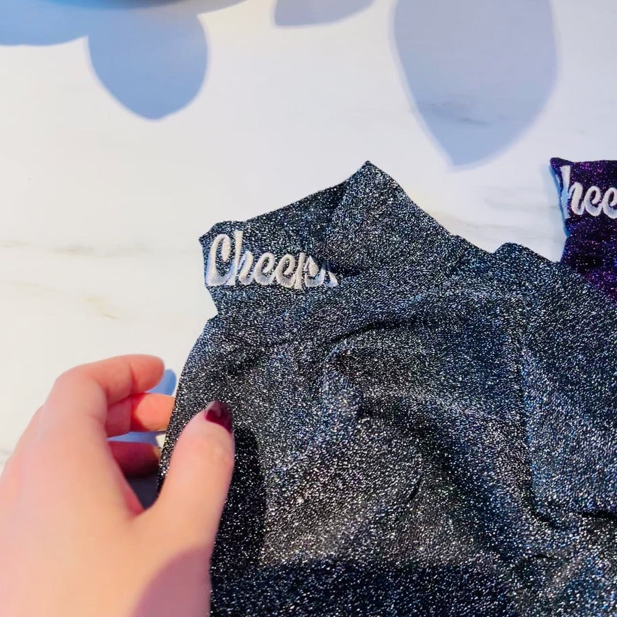 Glitter Shine Turtleneck Shirt