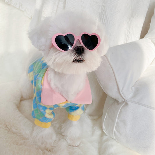 Colourful Golf Polo Sweater Shirt Set (Sweater + Hat)