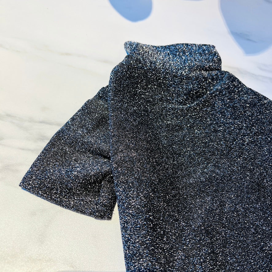 Glitter Shine Turtleneck Shirt