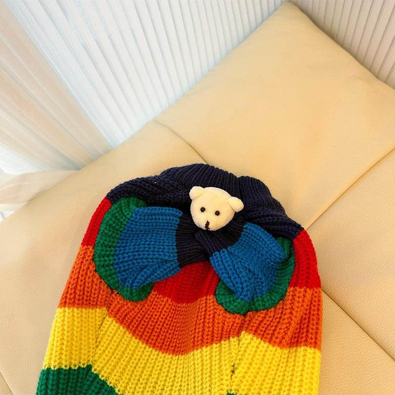 Rainbow Bear Pet Sweater