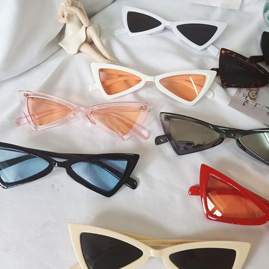 Fashion Icon Triangle Contrast Color Sunglasses | For Cats and Dogs of All Sizes