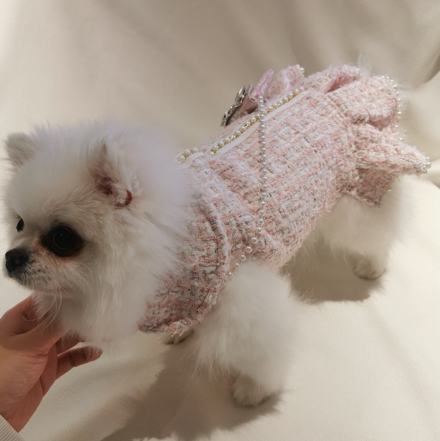 Handmade Princess Style Pet Dress - Customizable