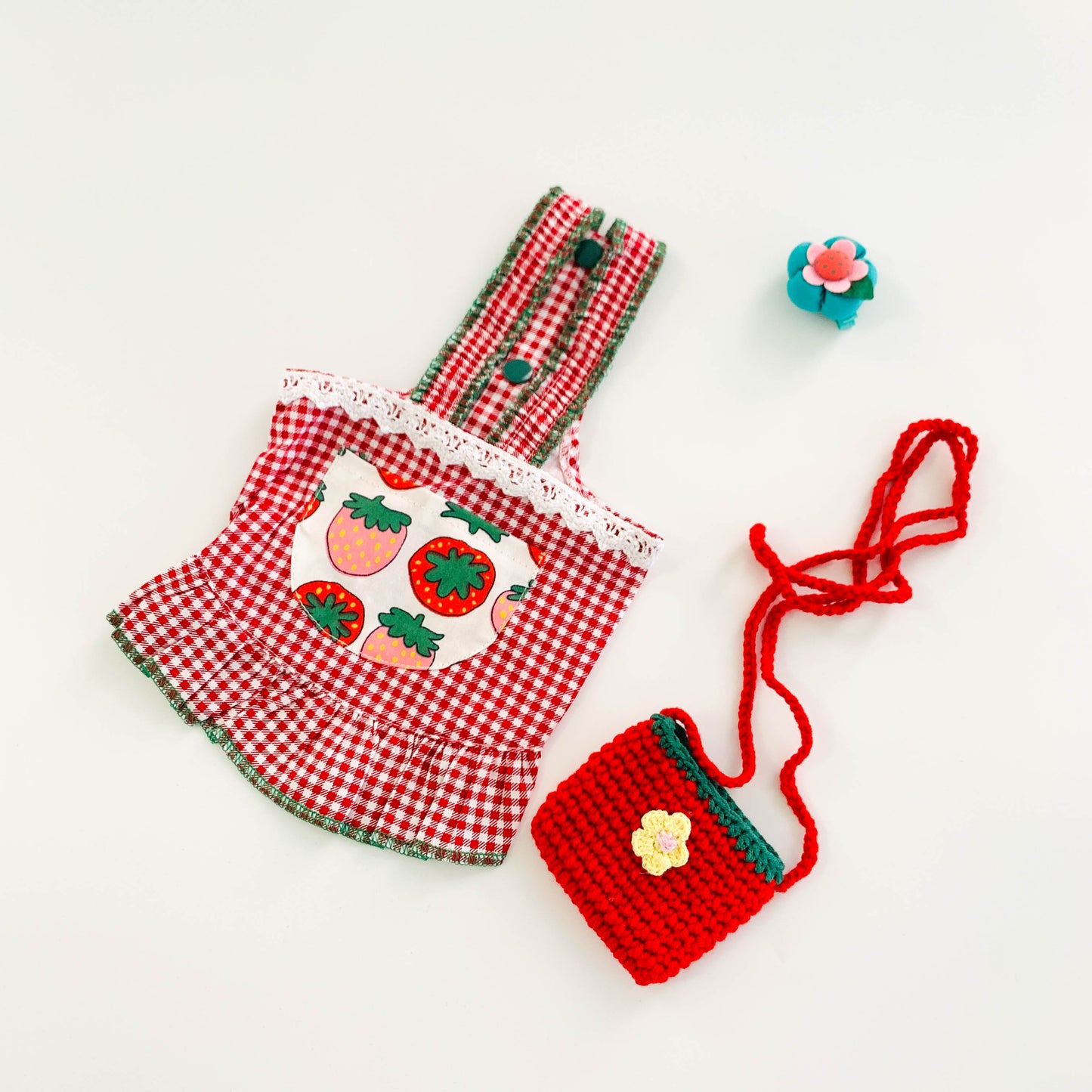 In Stock | Happy Picnic Plaid Dress Set | For Dogs and Cats