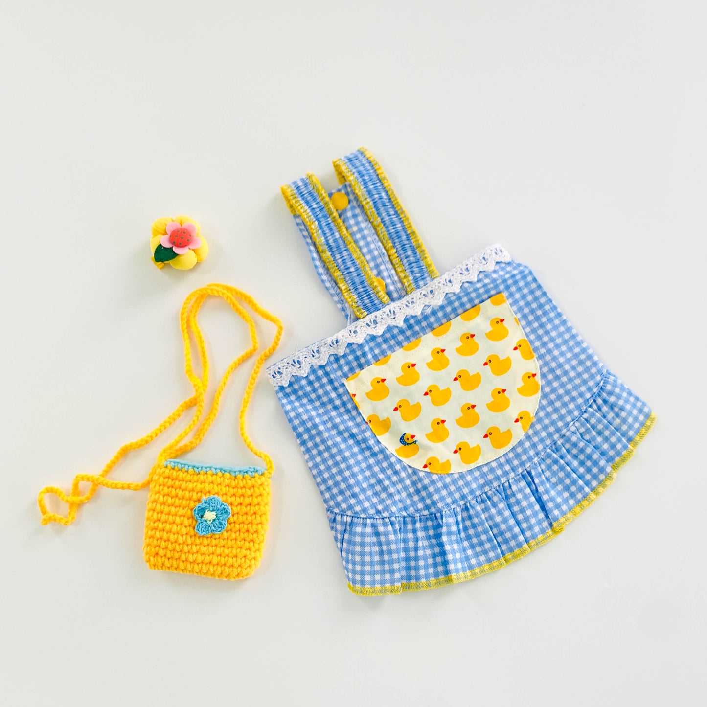 In Stock | Happy Picnic Plaid Dress Set | For Dogs and Cats