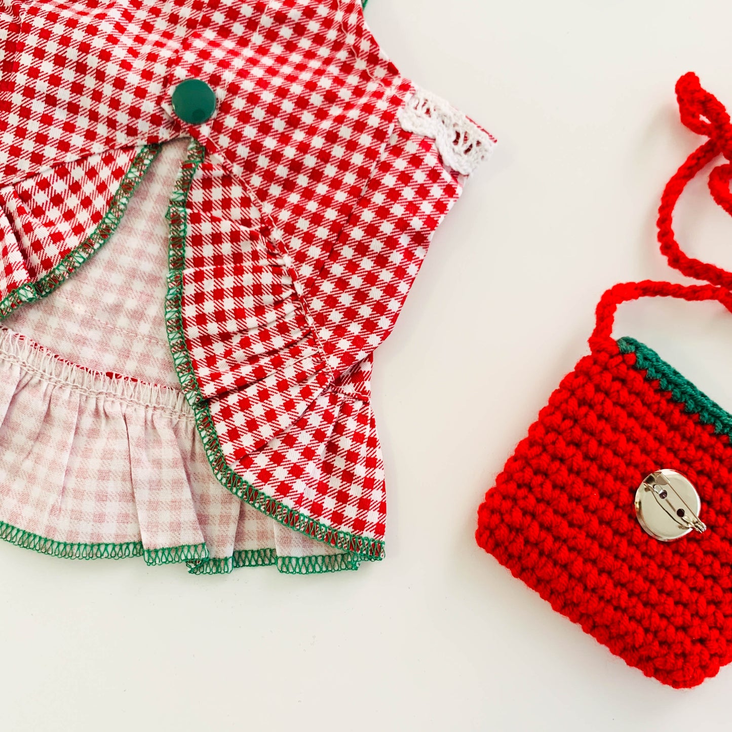 In Stock | Happy Picnic Plaid Dress Set | For Dogs and Cats