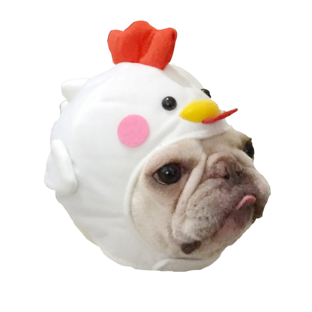 Cute Costume Chicken Hat | For Dogs and Cats