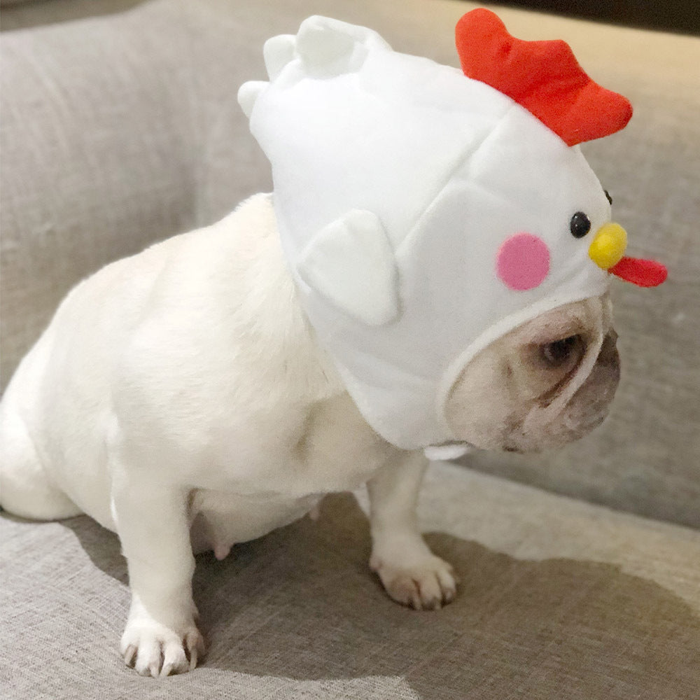 Cute Costume Chicken Hat | For Dogs and Cats